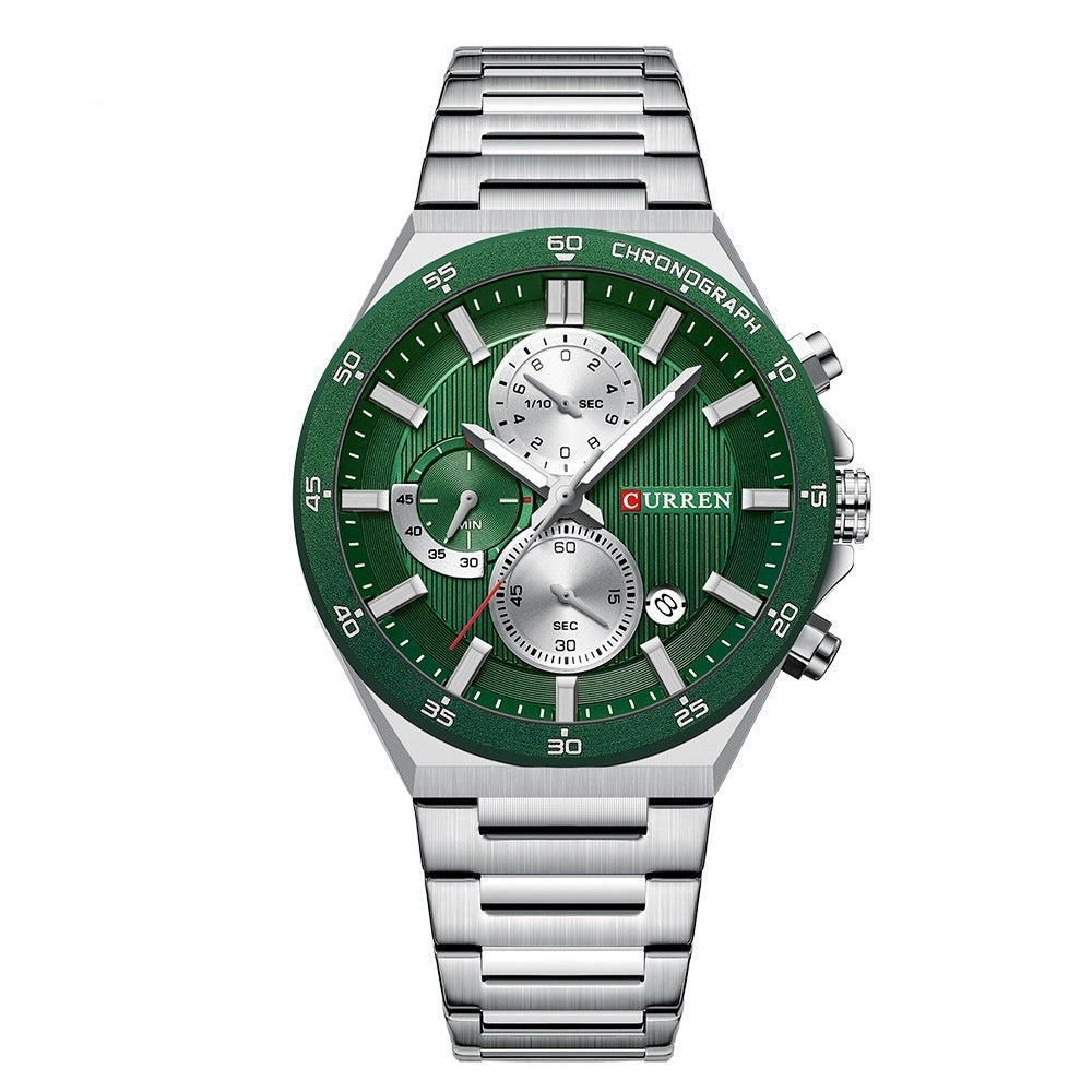 Neutre Waterproof Calendrier Hommes Business Sports Watch