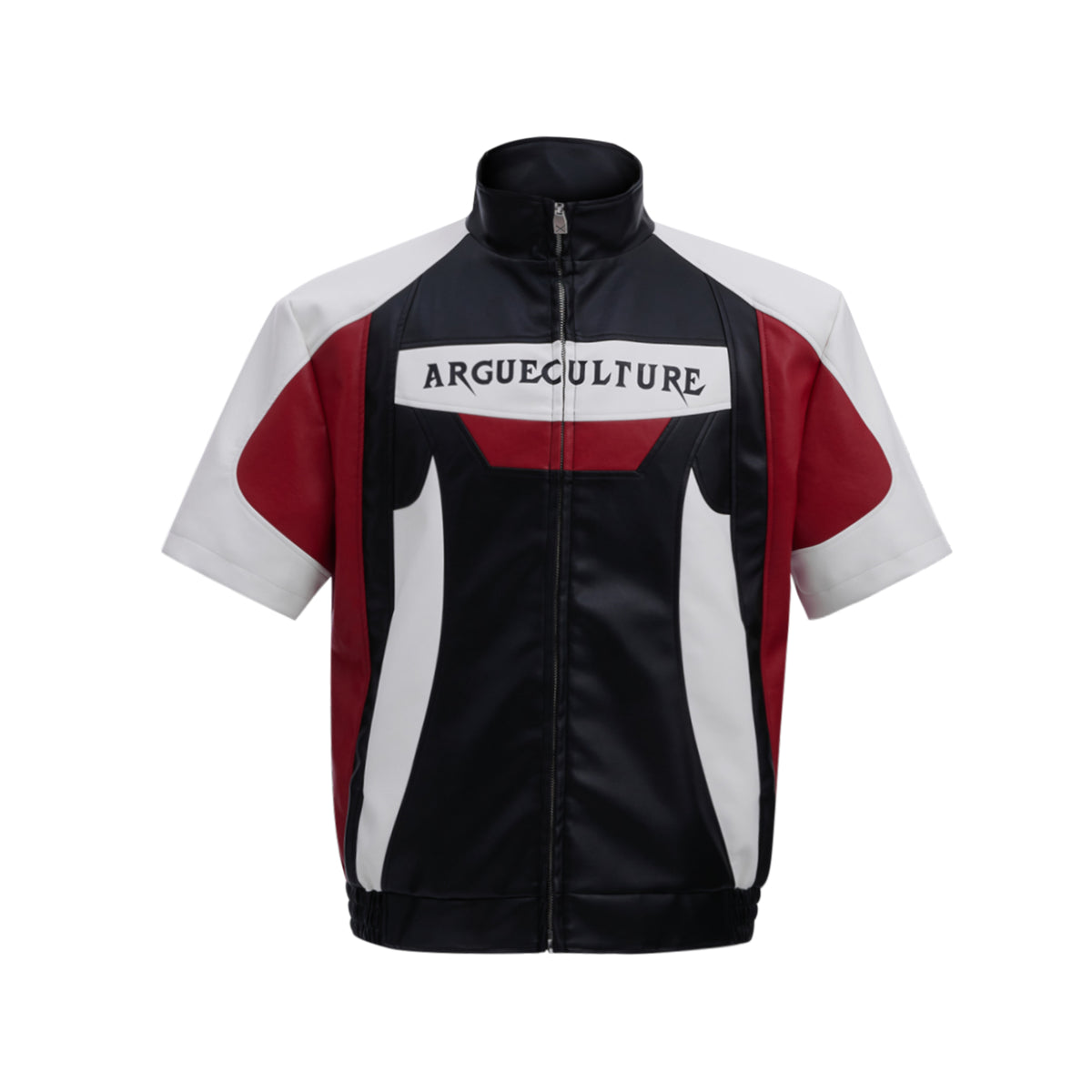Grande couleur contraste design manches courtes