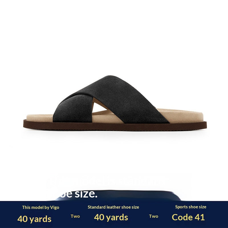 Hommes Breathable Flip-flops de plage épais