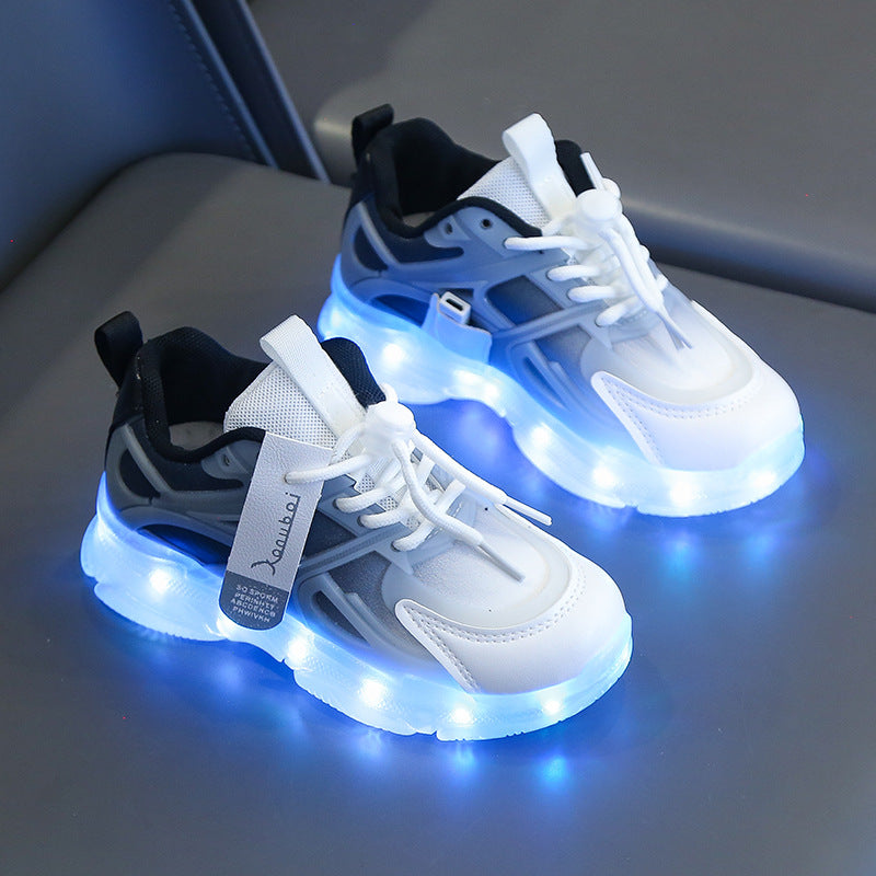 Chaussure Glowing rechargeable Chaussures pour enfants colorées