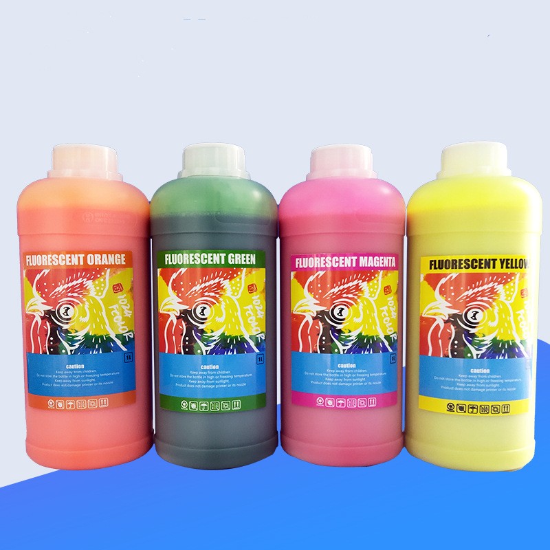 Sous-limation d'encre fluorescente de peinture offset de film PET