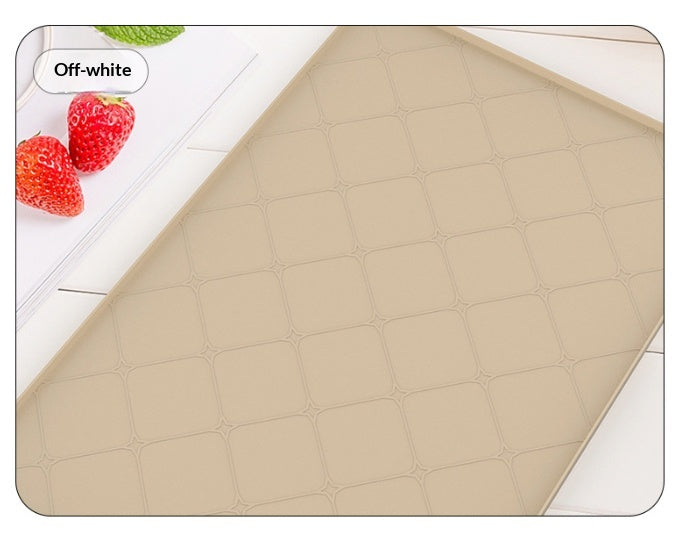 Matelas en silicone imperméable multi-tailles pour cuisines et salles de bains