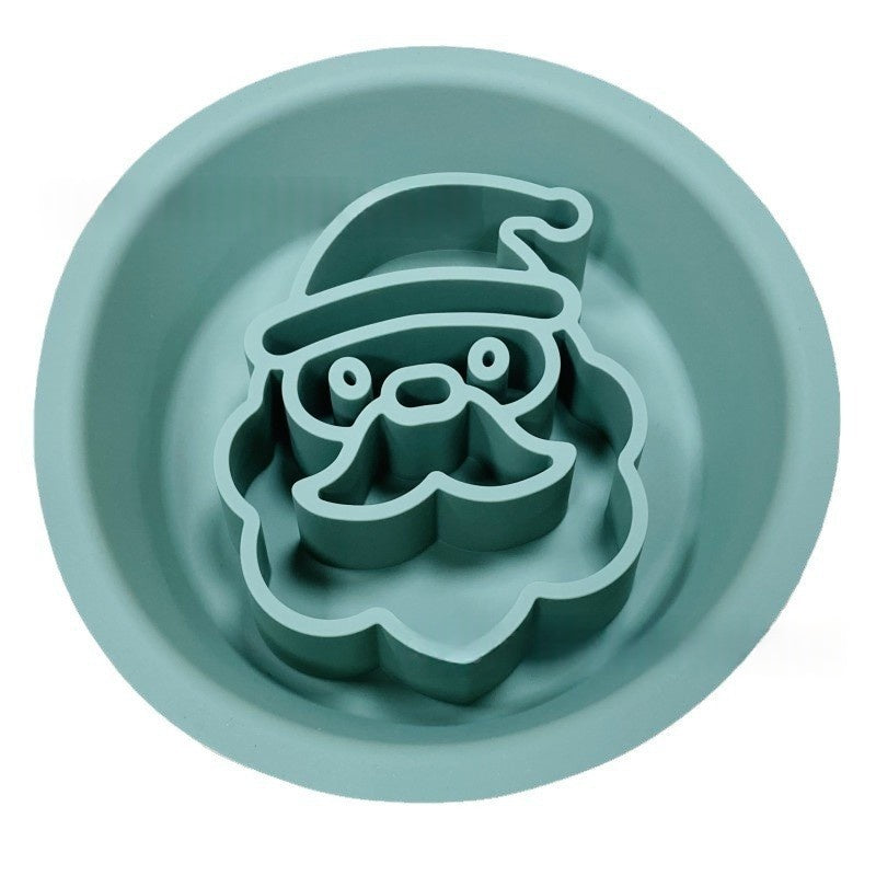 Bol à alimentation lente Silicone Pet Supplies pour chats et chiens