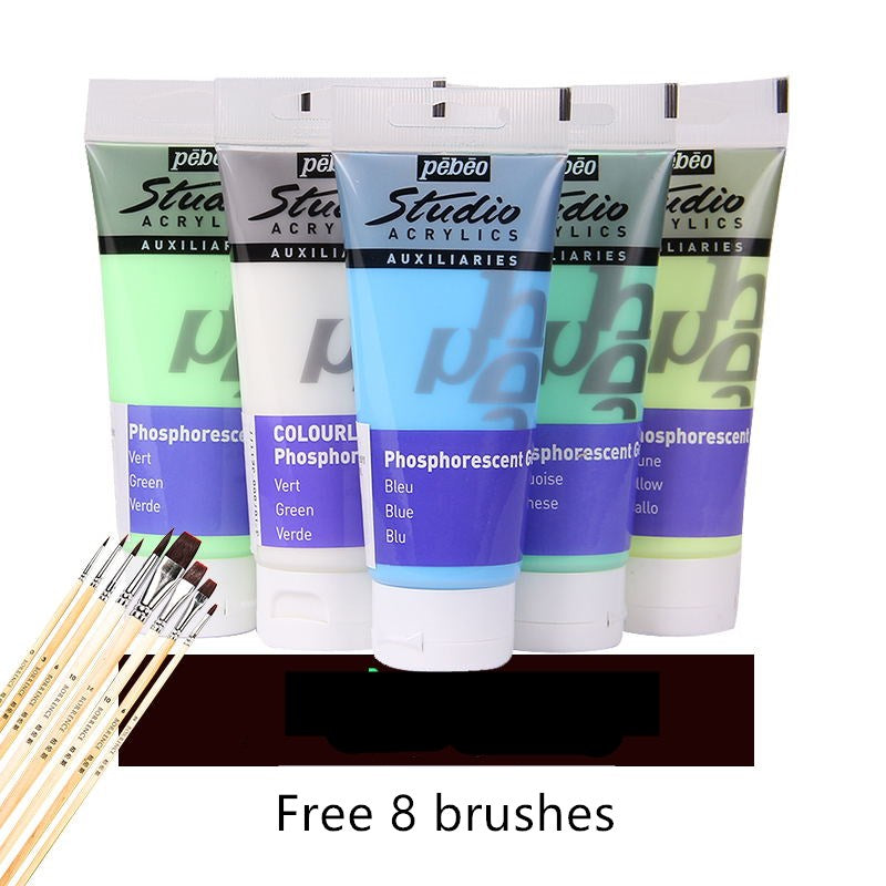 Peinture acrylique lumineuse