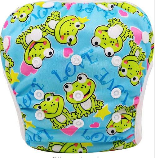 Couche de bain réglable étanche pour bébé Unisexe