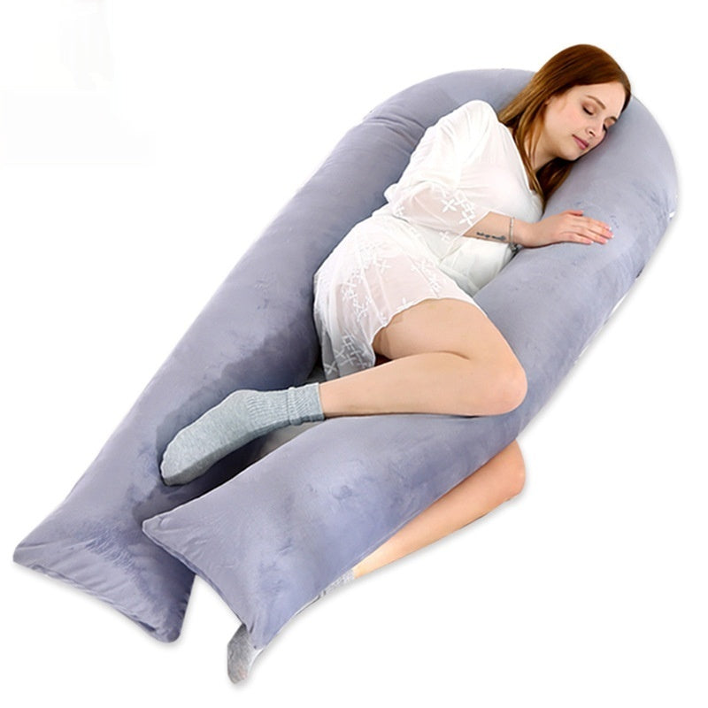 Crystal Velvet Straight Side Sleeve Pillow