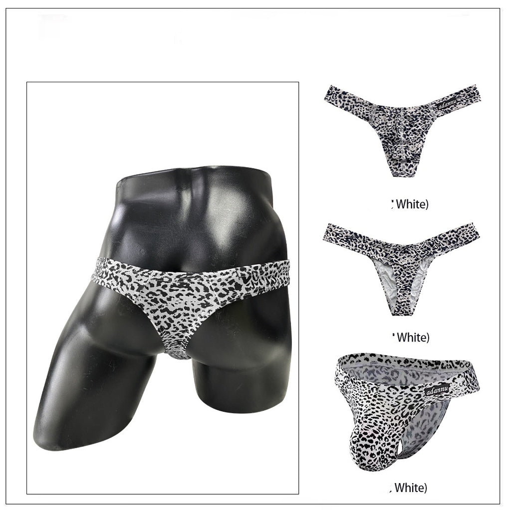 Leopard Imprimer Slips Couple's Même Sexy Low Waist