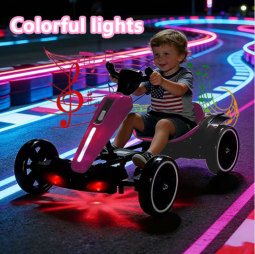 12V Pédale électrique pour enfants Go Kart