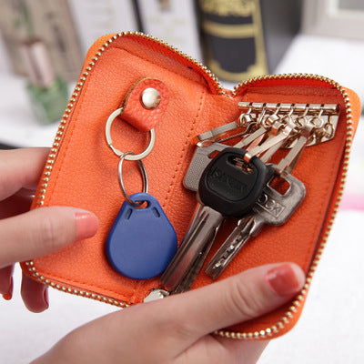Porte-cartes en cuir pour homme