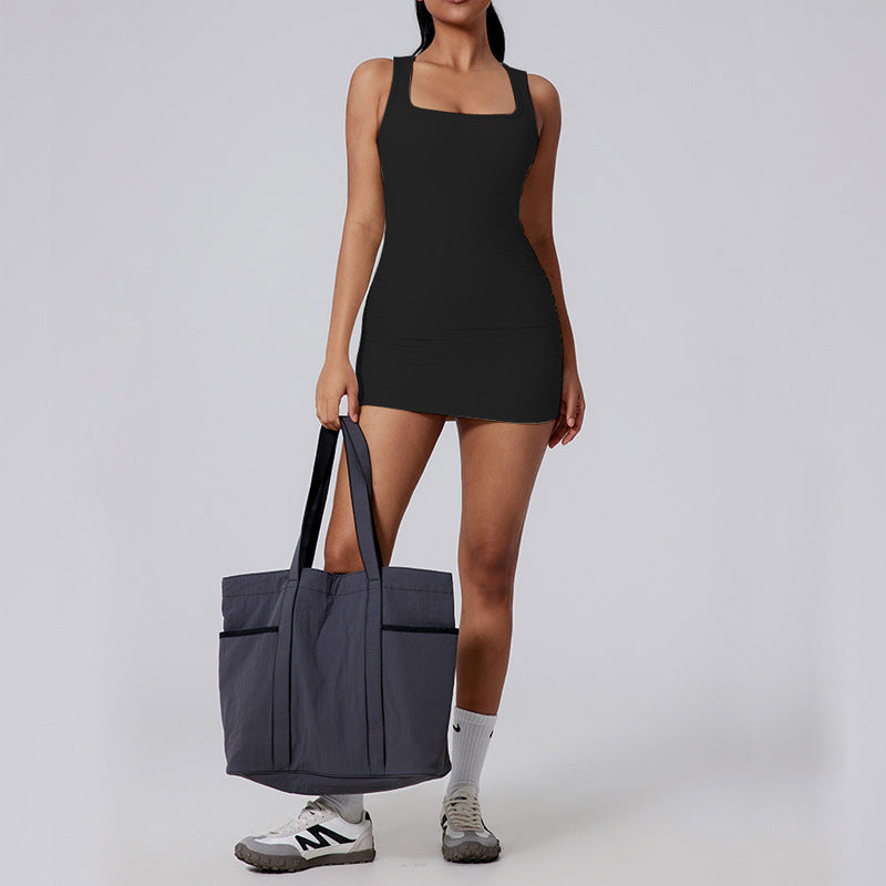 Femmes Sexy Tank One-Piece Top Yoga Wear