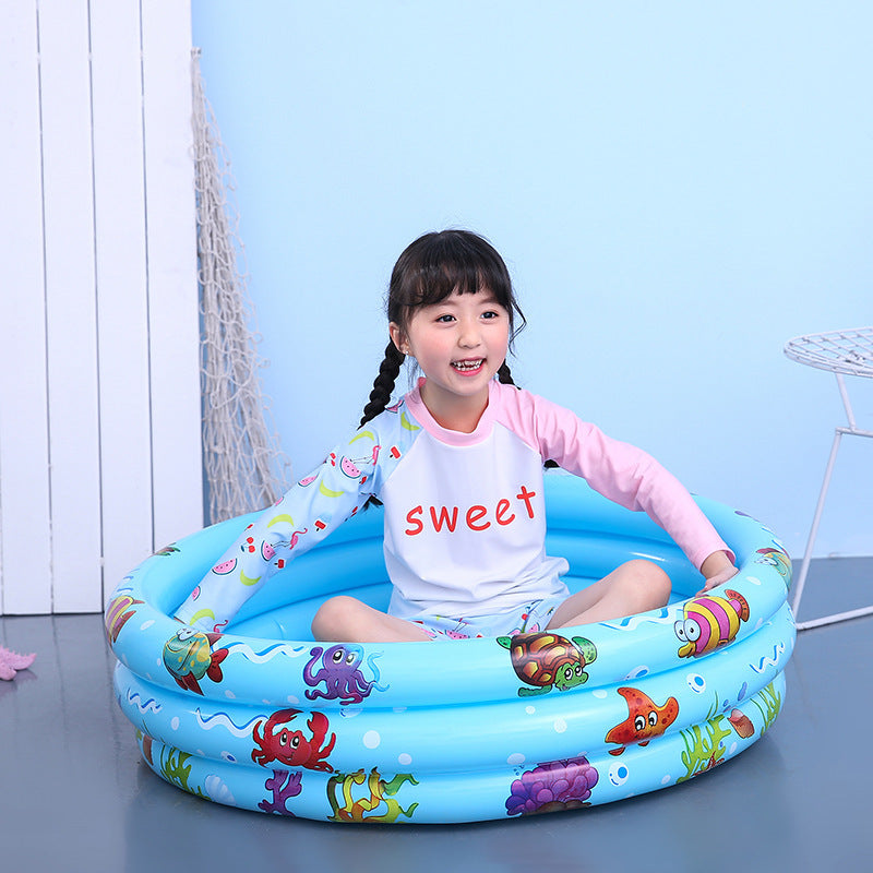 Dans l'océan - Piscine gonflable pour bébés