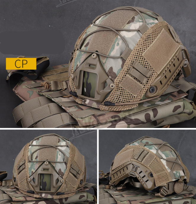Manche de protection casque