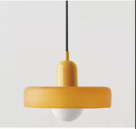 Simple Chandelier Creative Cream Style salon lampe en verre moderne