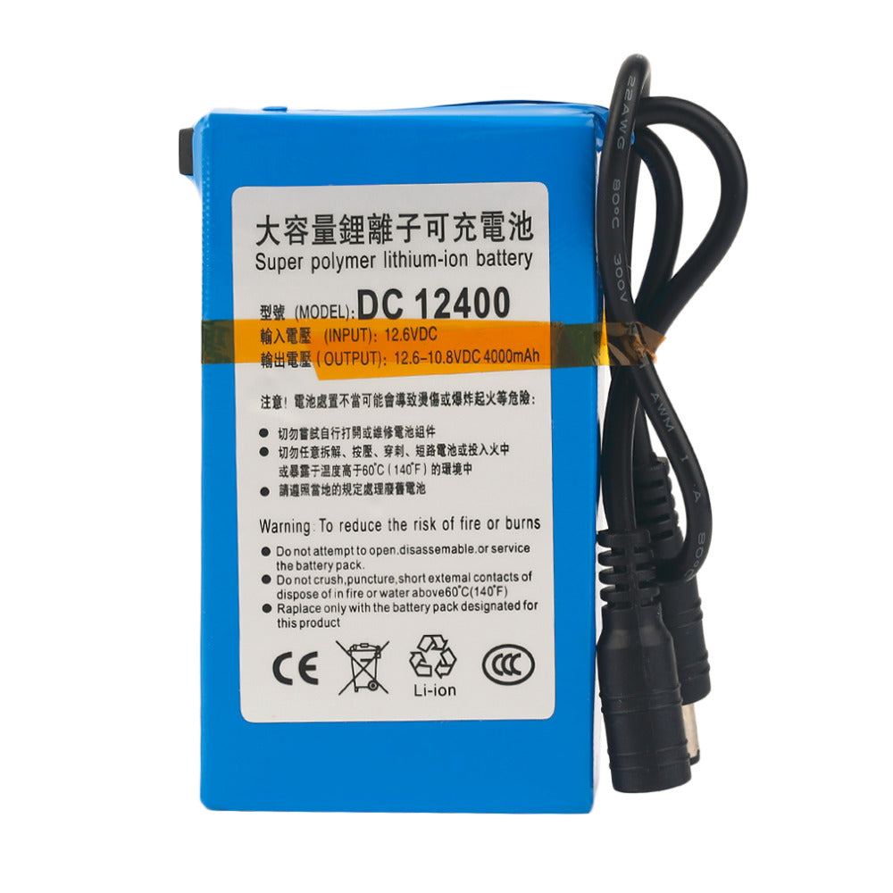 Batterie lithium de secours rechargeable