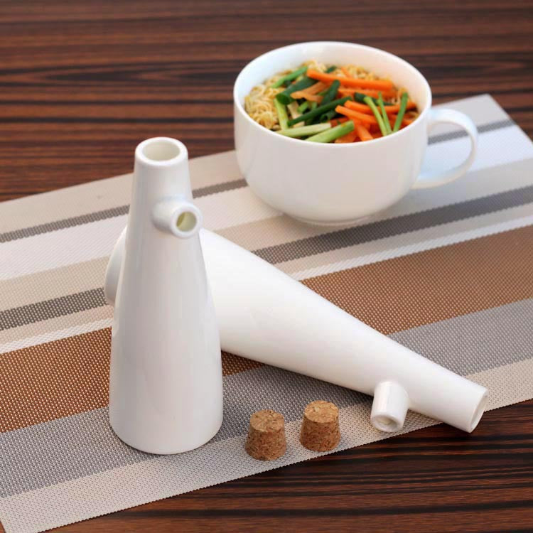 Bouteille d'assaisonnement de cuisine en céramique