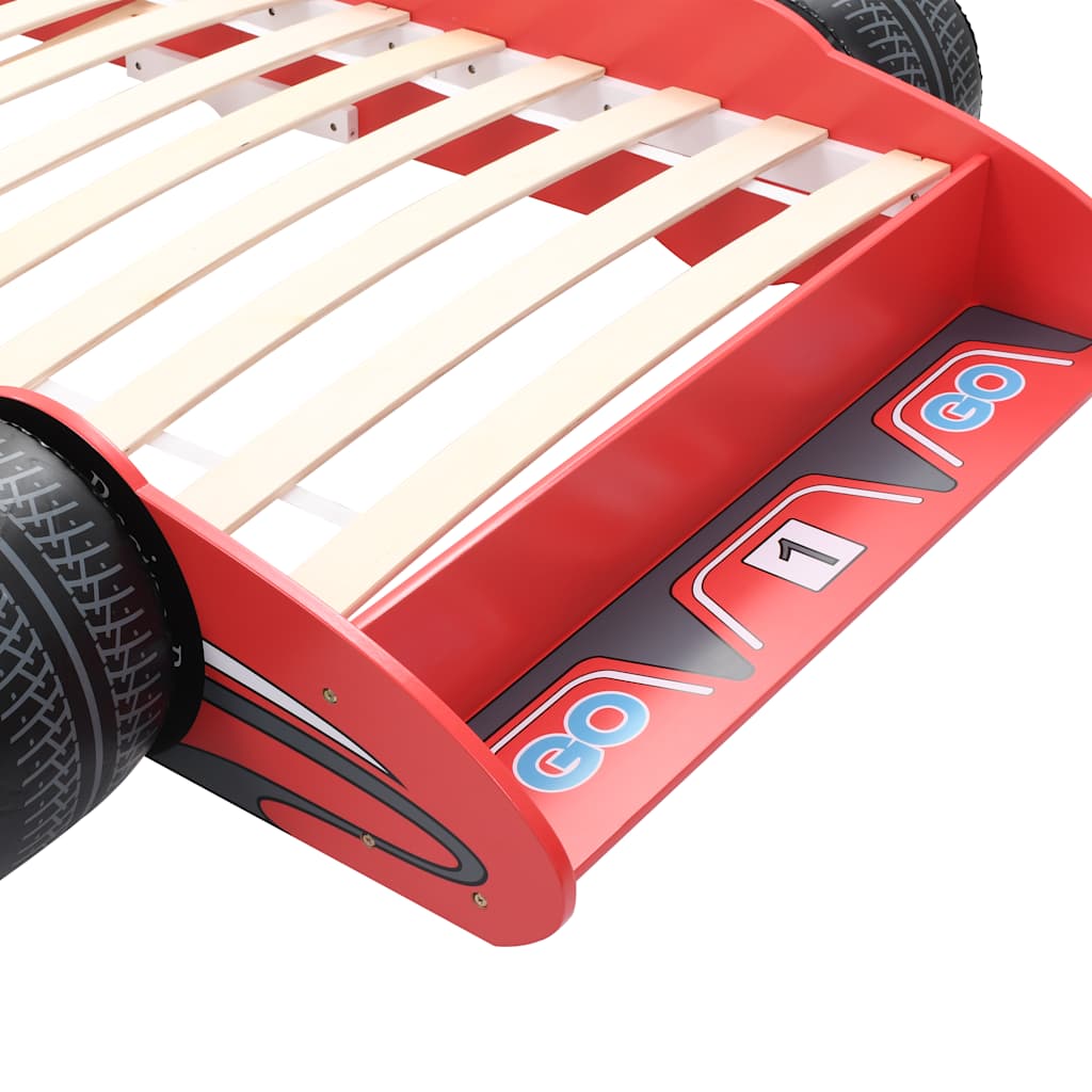 Lit pour enfants dans la conception de voiture de course lit pour enfants dans la conception de voiture de course