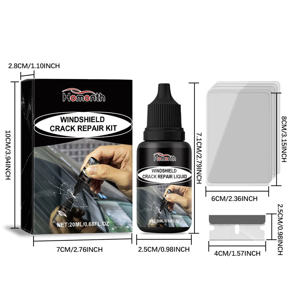 HOMONTH Automotive Windshield Glass Repair Liquide
