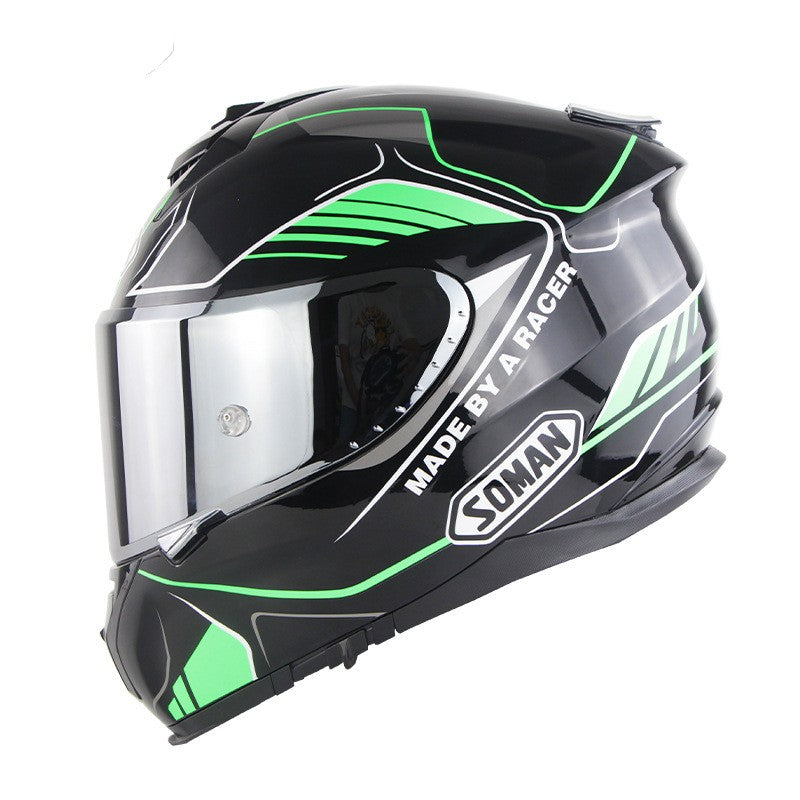 Casque de moto Full Face Riding Double Lens Casque de moto Full Cover