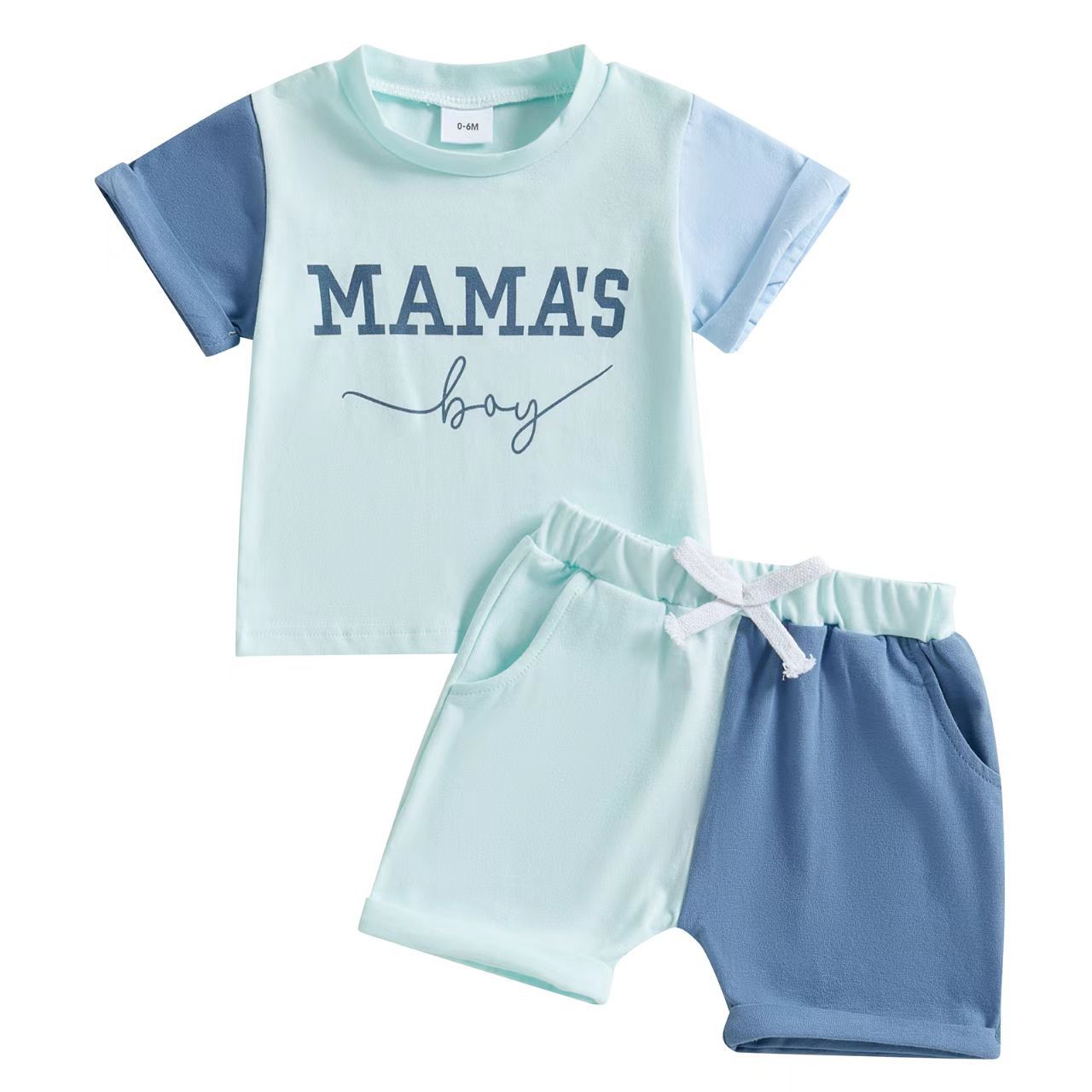 T-shirt et shorts à manches courtes d'été