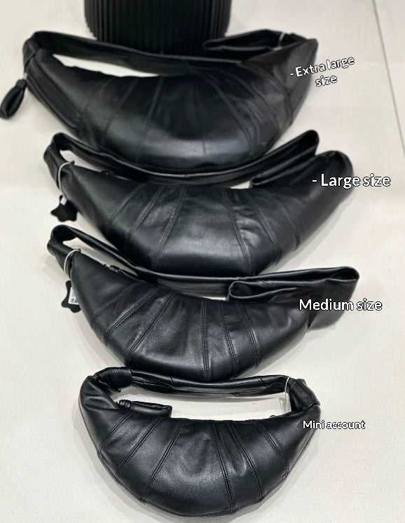 Hot-selling European and American sheepskin croissant bag for foreign trade