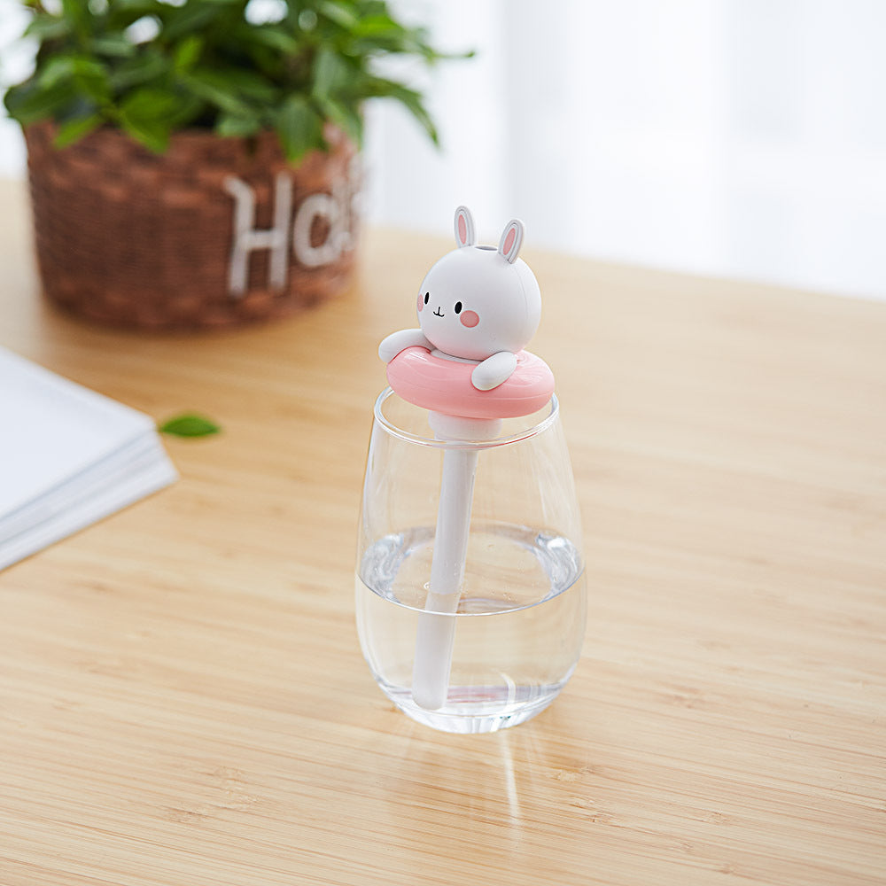 Novelty Gifts Bunny Humidifier Usb rechargeable sans fil Mini portable animal mignon lapin
