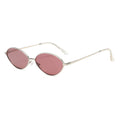 2324P Lunettes de soleil ovales en métal polarisé Lunettes de soleil rétro décontractées Commerce extérieur Amazon Tk