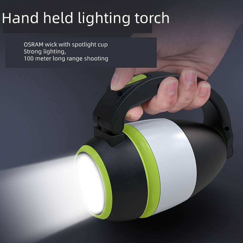 3 In1 Multifonctionnel lampe de table trois en une lampe de tente LED voiture lumière de nuit pliable Emerg