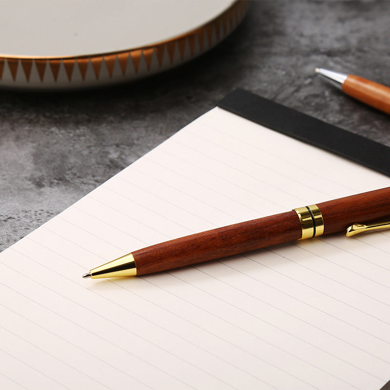 1PC Stylo de Rollerball d'affaires signe stylo bois