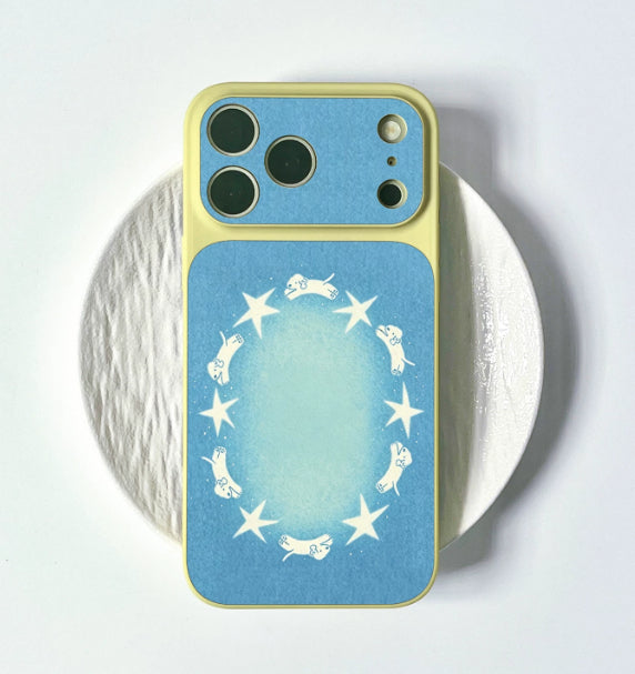 Boîtier de lentille entièrement enveloppé Super élégant Niche boîtier de téléphone en silicone
