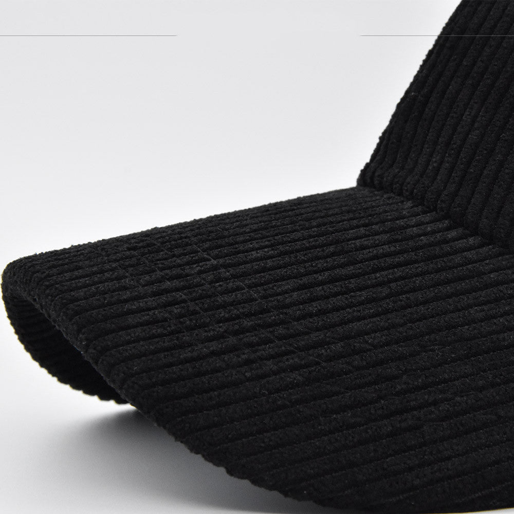 Visage polyvalent Petit Chapeau de Corduroy Courbé