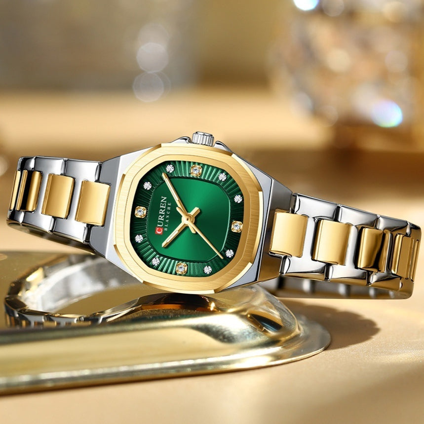 Montre en Strass pour femmes d'affaires