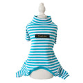 Leggings pour animaux de compagnie rayés en coton de huit couleurs