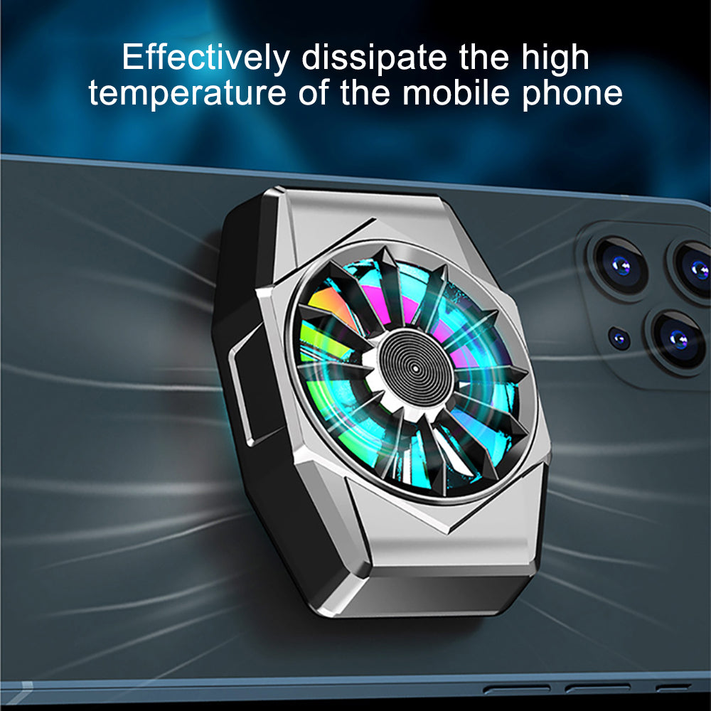 Téléphone radiateur magnétique ABS jeu refroidisseur système rapide ventilateur de refroidissement