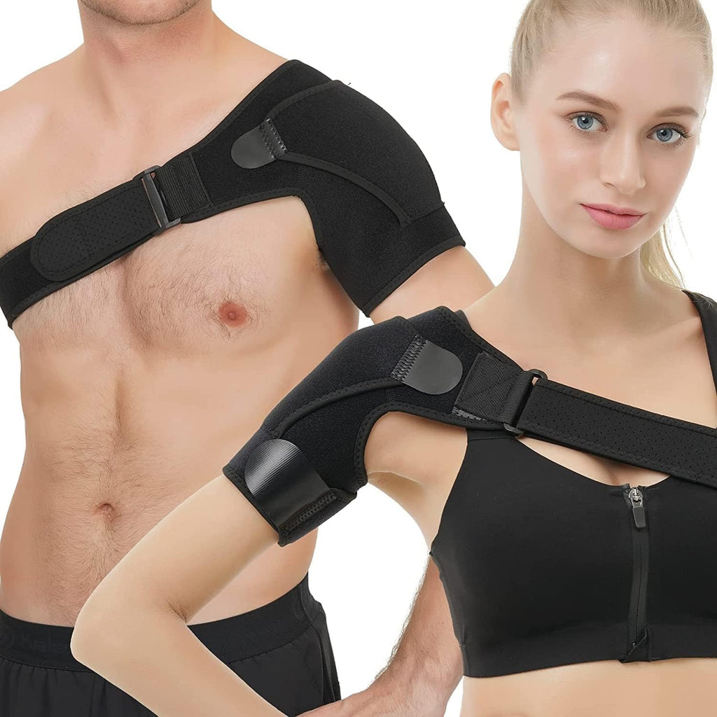 Support d'épaule réglable respirant pour la récupération de la souche