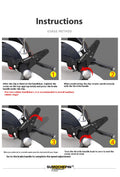 Contrôlateur électrique de contrôle de vitesse de moto Clip porte-support auxiliaire Aluminiu