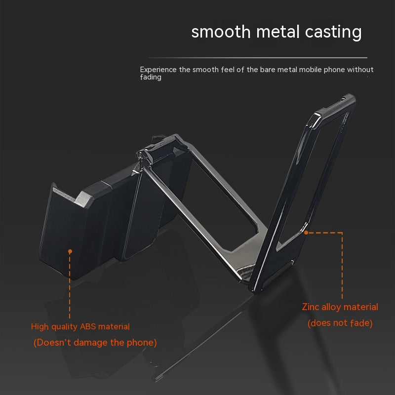 Dos Splint Double Anneau Carré Support de Téléphone Mobile Magnetic Metal