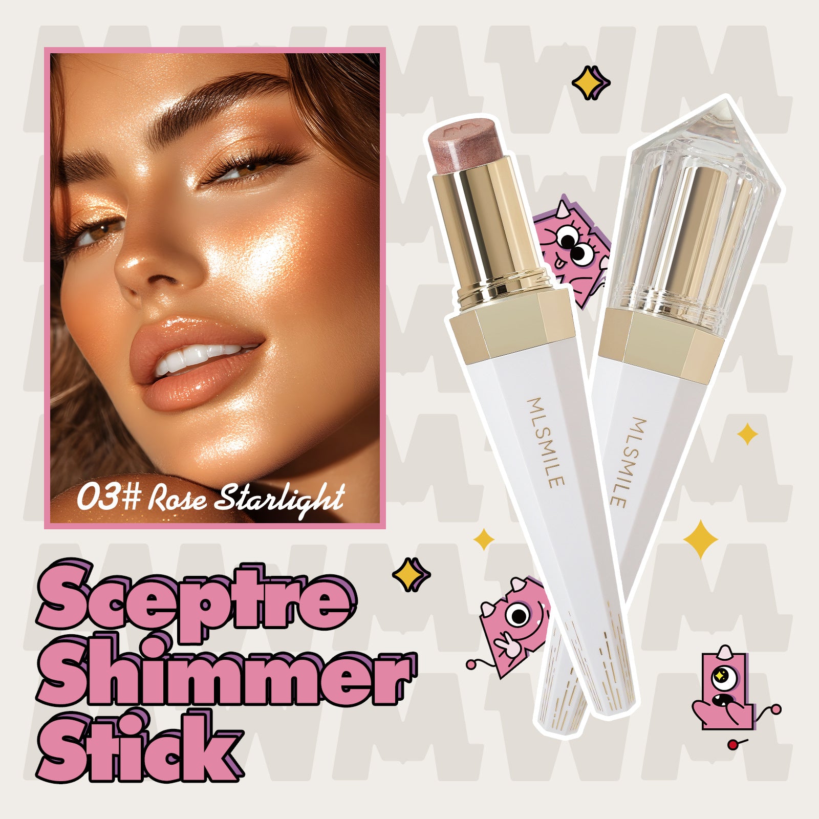 Bâton en surbrillance Set Skin-Tone Contour Brightening Stick