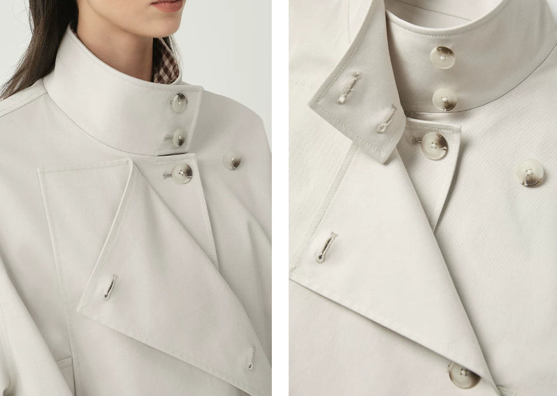 Designer-style double-arm jacket for small figurines