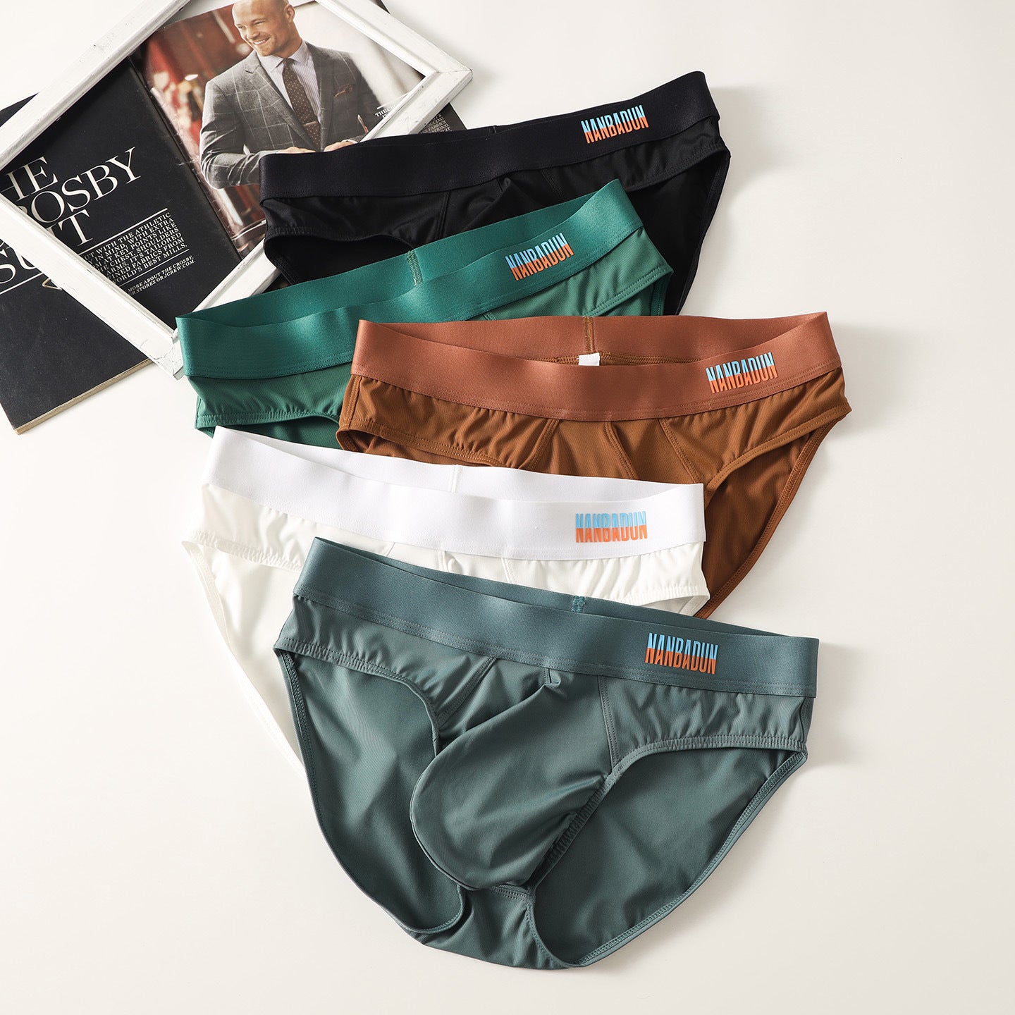 Slip homme Sexy Large Pouch Mid-rise Sport Style