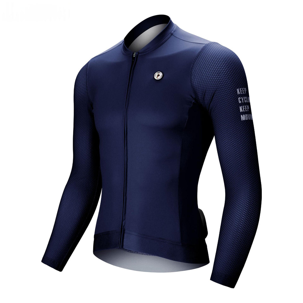 Cycling Suit Long Sleeved Top UV résistant à l'humidité Wicking and Sweat Wicking