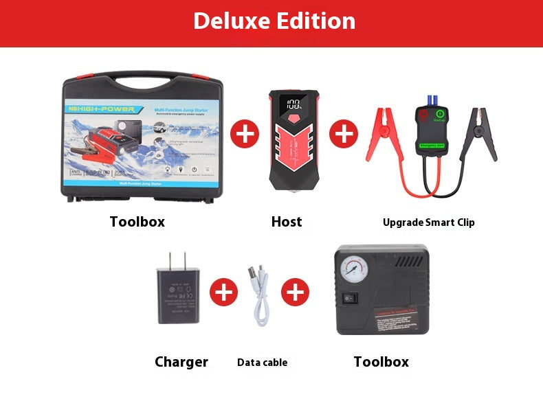Source d'énergie de démarrage d'urgence automobile Grande capacité