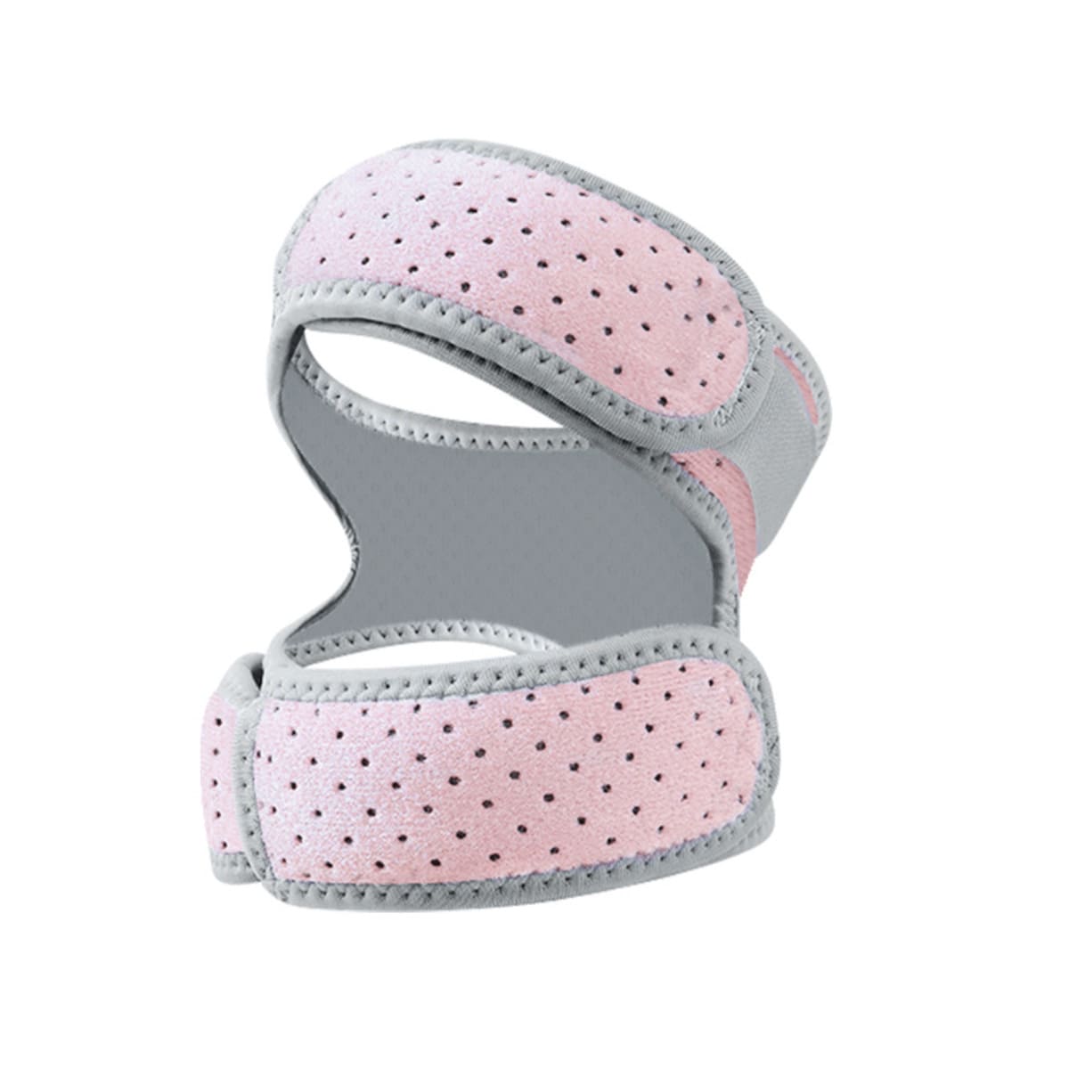 Bracelet de genou double Patella amélioré avec support de genou réglable en silicone Pad