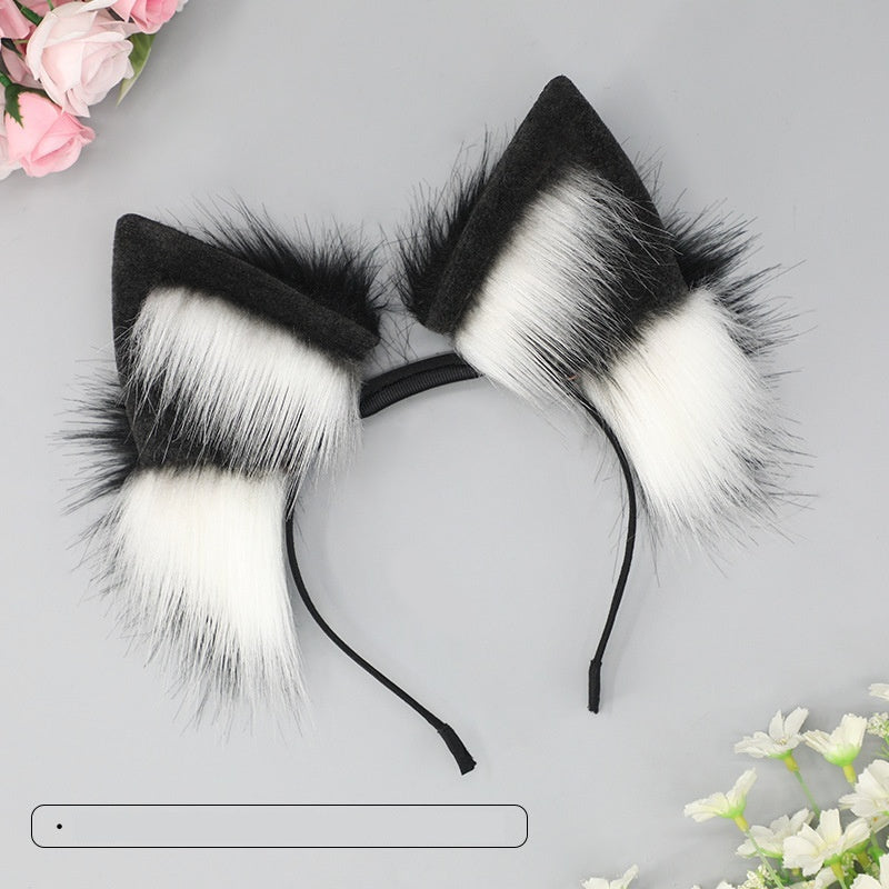 Comic Convention Prop Articulated Cat Ears Cheveux Clip Accessoire Cheveux Bandeau Simulée