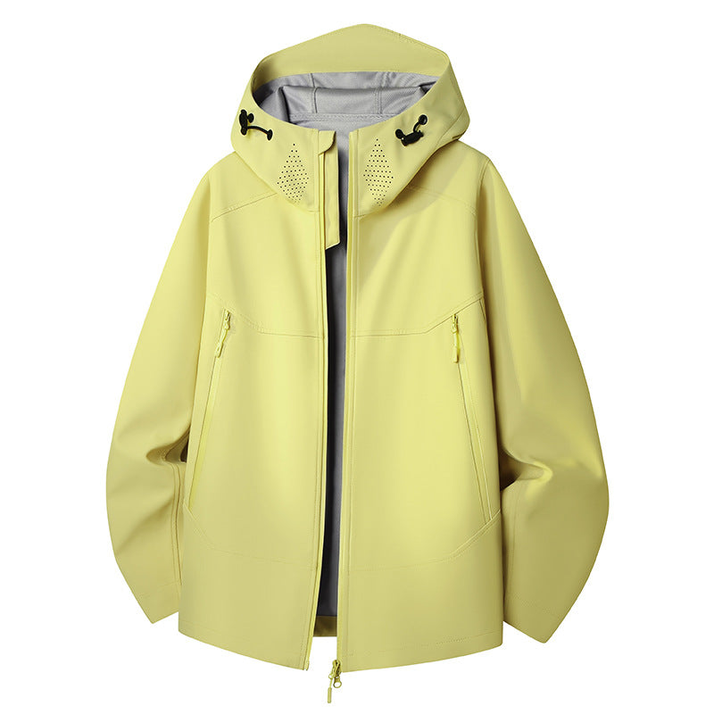 Hommes imperméable à l'eau et chaud en plein air veste Softshell