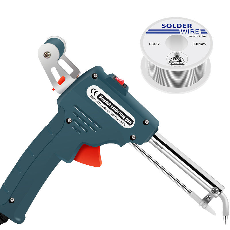 Fer à souder électrique portatif Chauffage extérieur Pistolet à souder Alimentation en étain