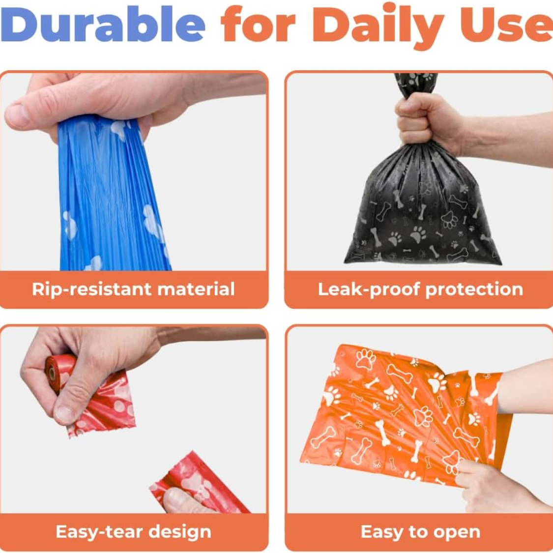 Best Pet Supplies Dog Poop Bags for Waste Clean Up