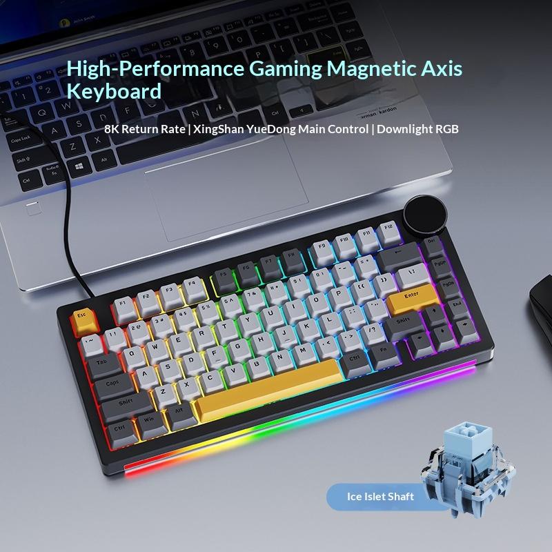 Clavier de jeu à faible latence pour les voyages à clé réglable