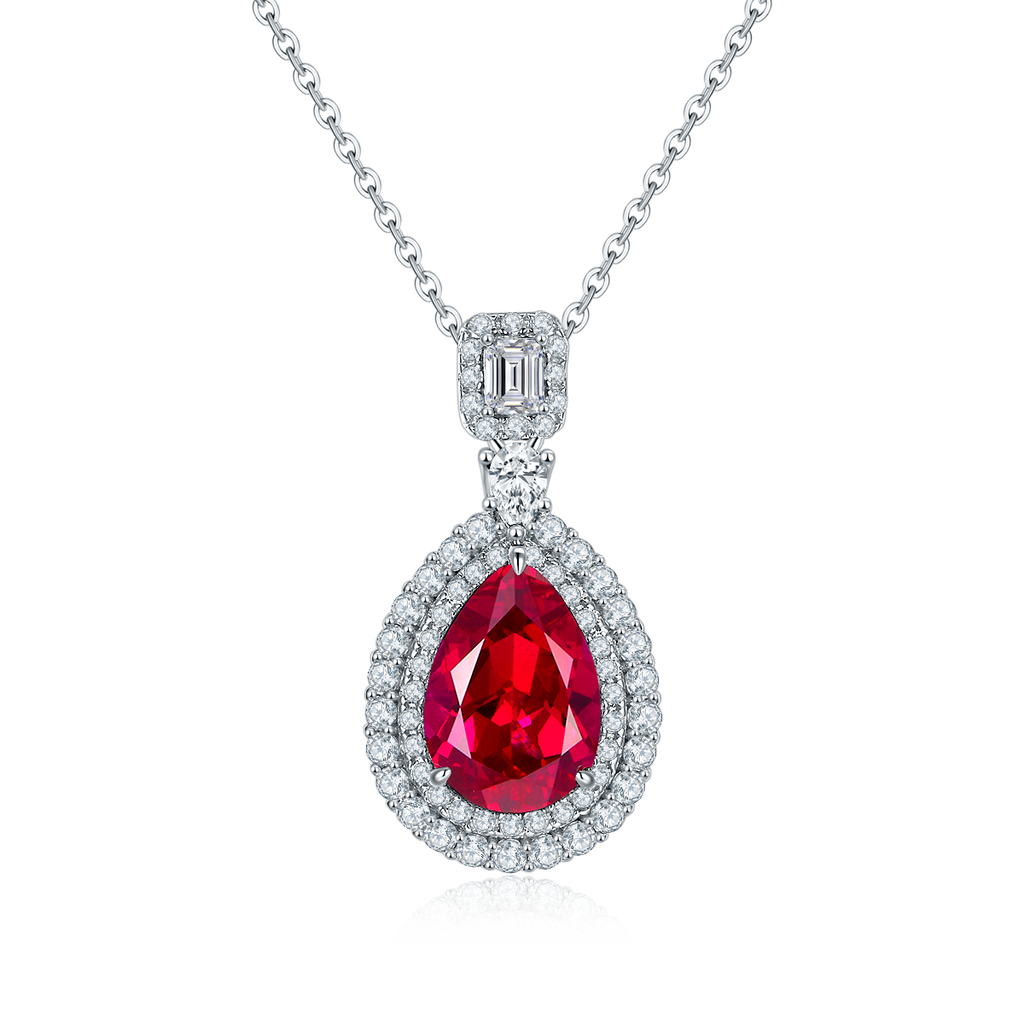 S925 Collier en labo-grogneux en argent sterling