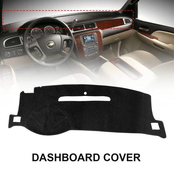 Fit for Chevy Silverado Tahoe Suburban 2007-2014 US Dashboard Pad Dash Cover Mat