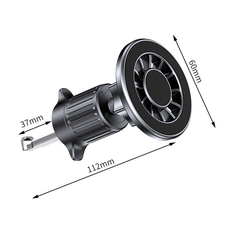 Montage de voiture magnétique à tête de boule universel simple pour l'aération